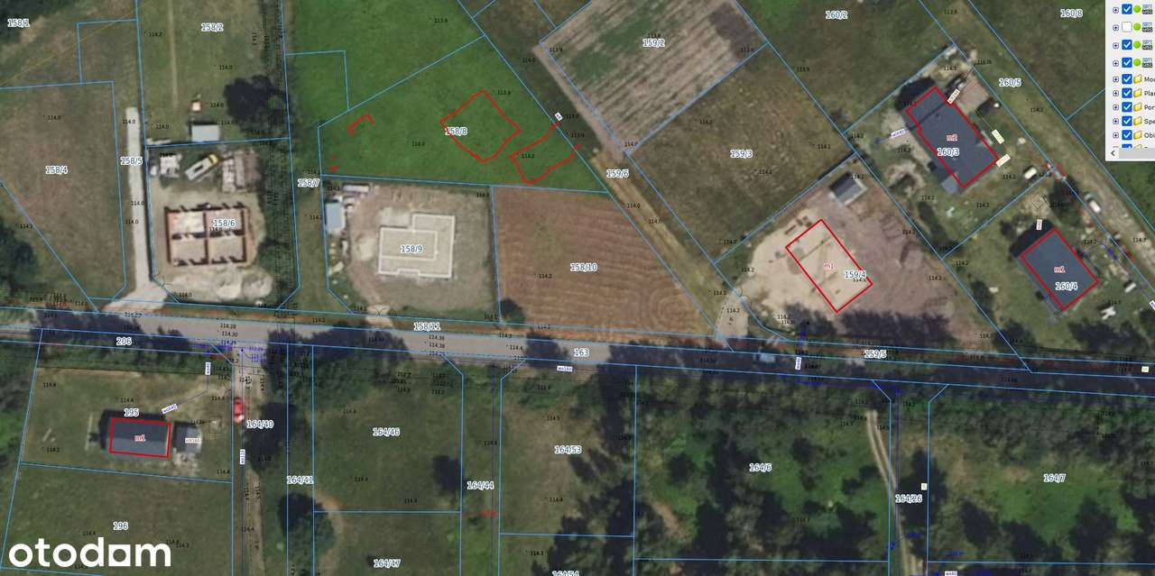 Działka w rozwojowej okolicy Szarotki, mapa, bez prowizji - Pełny obrazek: 1/1