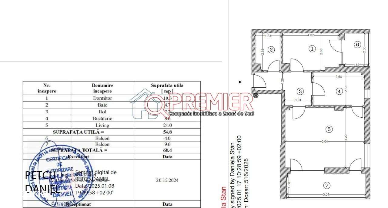 Vitan - Delta Vacaresti -  2 camere decomandat, spatios - Imagine principală: 2/9