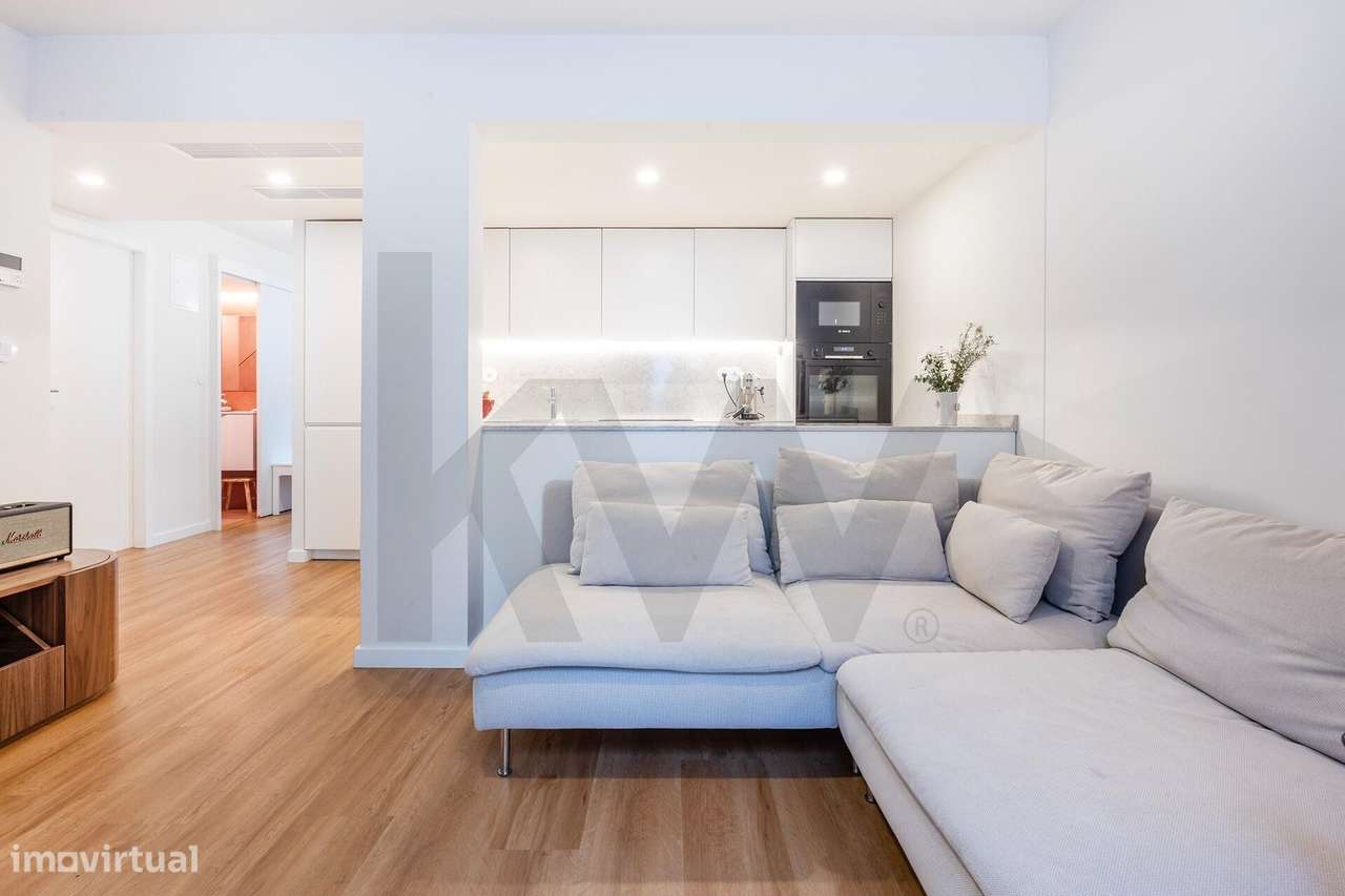 Apartamento T2 com Jardim Privativo de 38 m2 | Ajuda – Largo da Paz-4