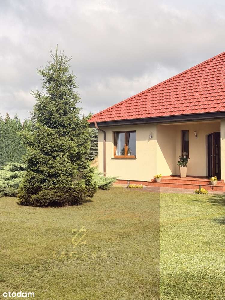 Piękny dom parterowy działka 1700 m2