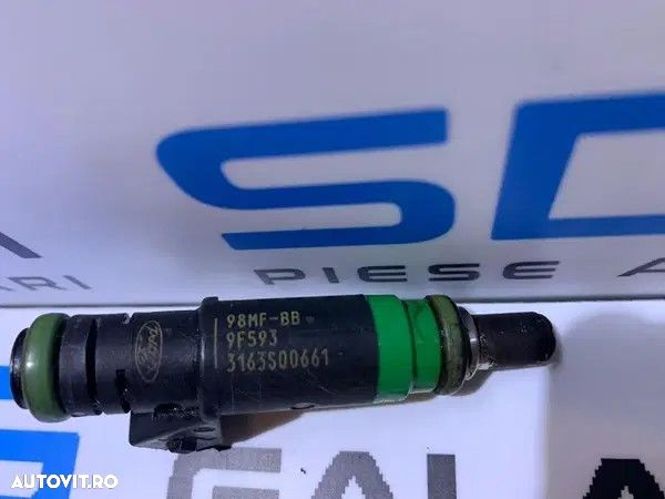 Injector Injectoare Ford Fusion 1.4 16V 1.6 16V 2002 - 2008 Cod 98MF-BB - 3