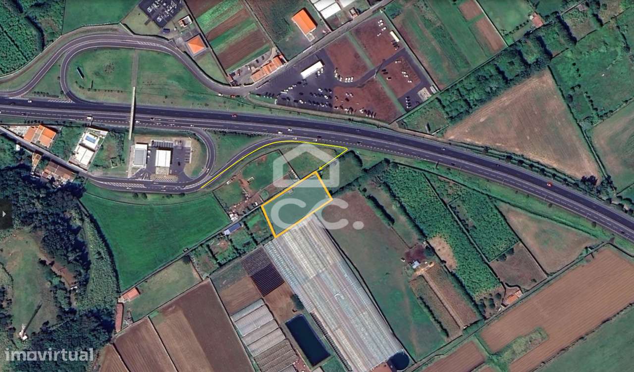 Terreno com 2.140,00 m2 - Rosto do Cão (São Roque) - Ponta Delgada - Grande imagem: 3/17