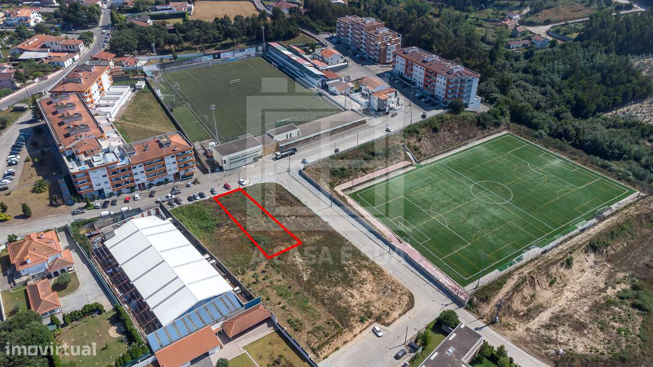  Lote para construção de moradia com 653 m2 em Paços de Brandão - Grande imagem: 4/10