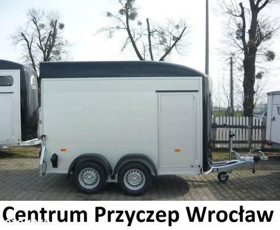 Debon FURGON C500 ALUMINIUM + DRZWI BOCZNE! PRZYCZEPA BAGAŻOWA / KONTENER - 1