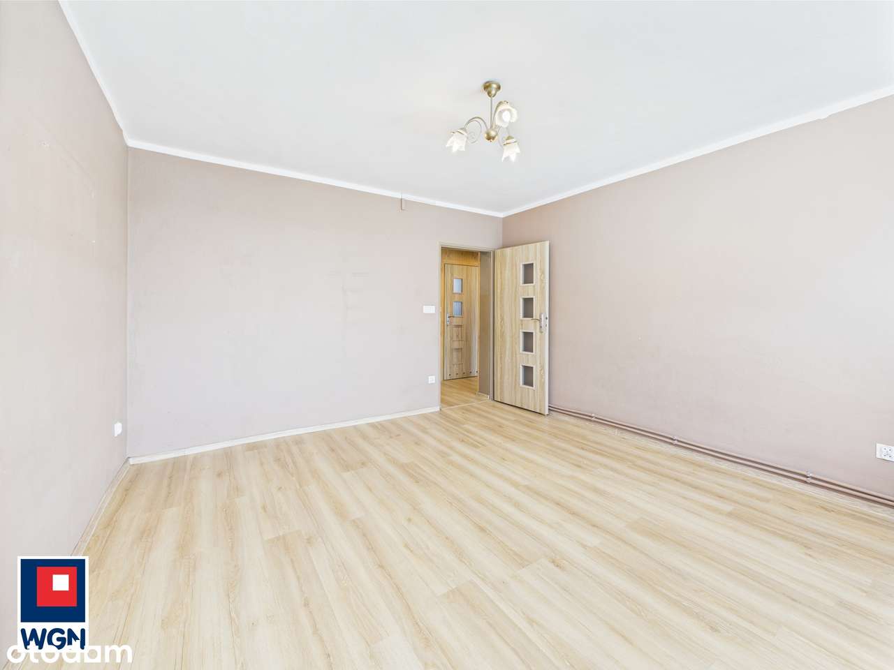 Tanie mieszkanie 3 pokoje , I piętro,  Srocko k. Stęszewa-1