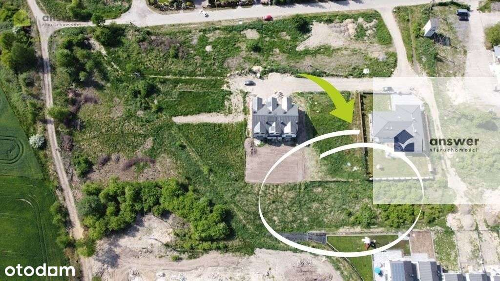 Działka Pod Budowę Domu, Prawie 16 Ar, Obora! - Pełny obrazek: 5/7