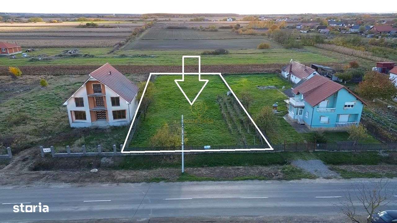 !NOU!Teren Intravilan 5km> Satu Mare/Strada Principala-3