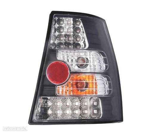 FAROLINS TRASEIROS LED GOLF 4 MK IV VARIANT 97-03 PRETO - 2