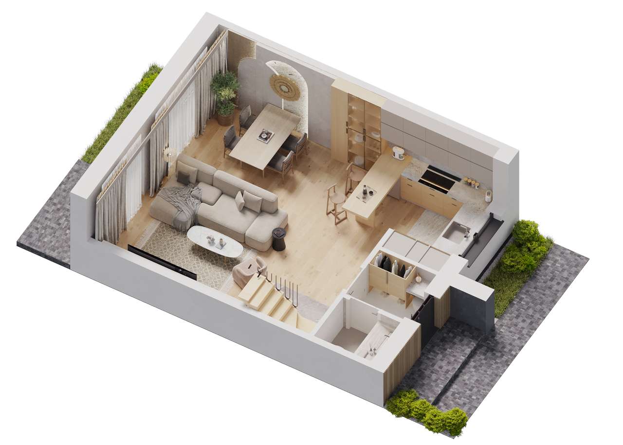 DOM, MIESZKANIE Z OGRÓDKIEM W OKOLICY WRZEŚNI - Pełny obrazek: 4/13