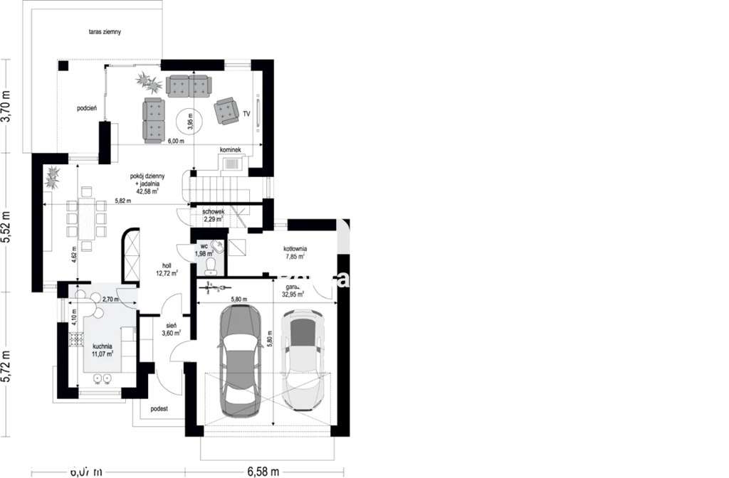Przytulny dom wolnostojący gotowy do zamieszkania-16