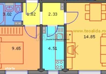 Berceni - Bd Brancoveanu 2 camere decomandat