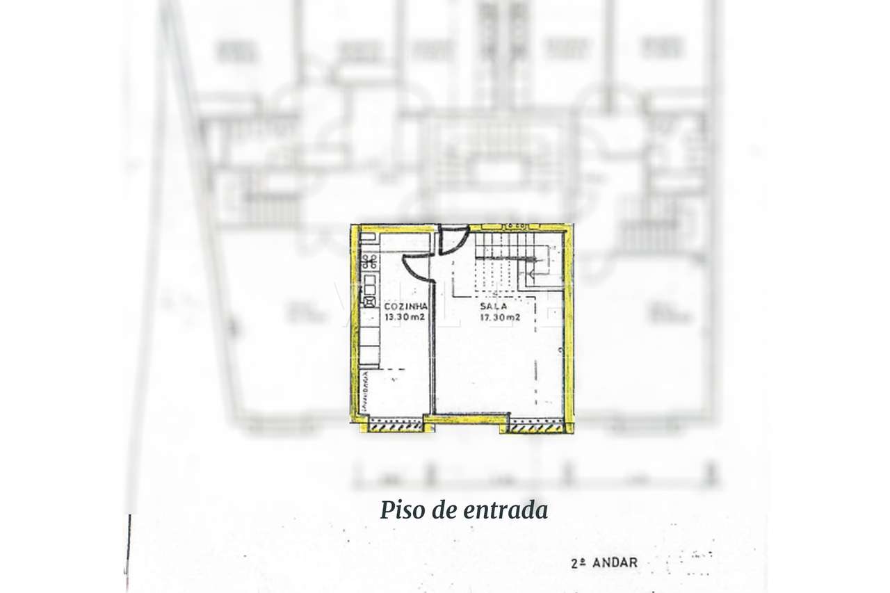 APT T2 Duplex em São Bernardo-35