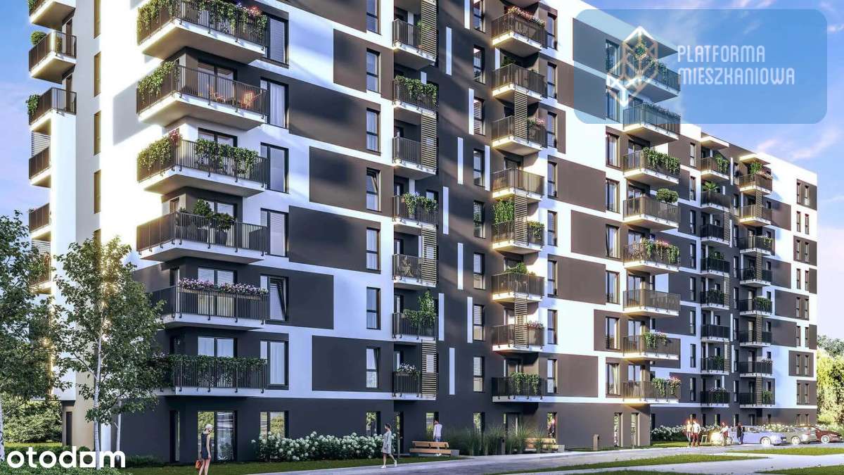 Mistrzejowice 2 pokoje 2 balkony klucze na już! - Pełny obrazek: 5/8