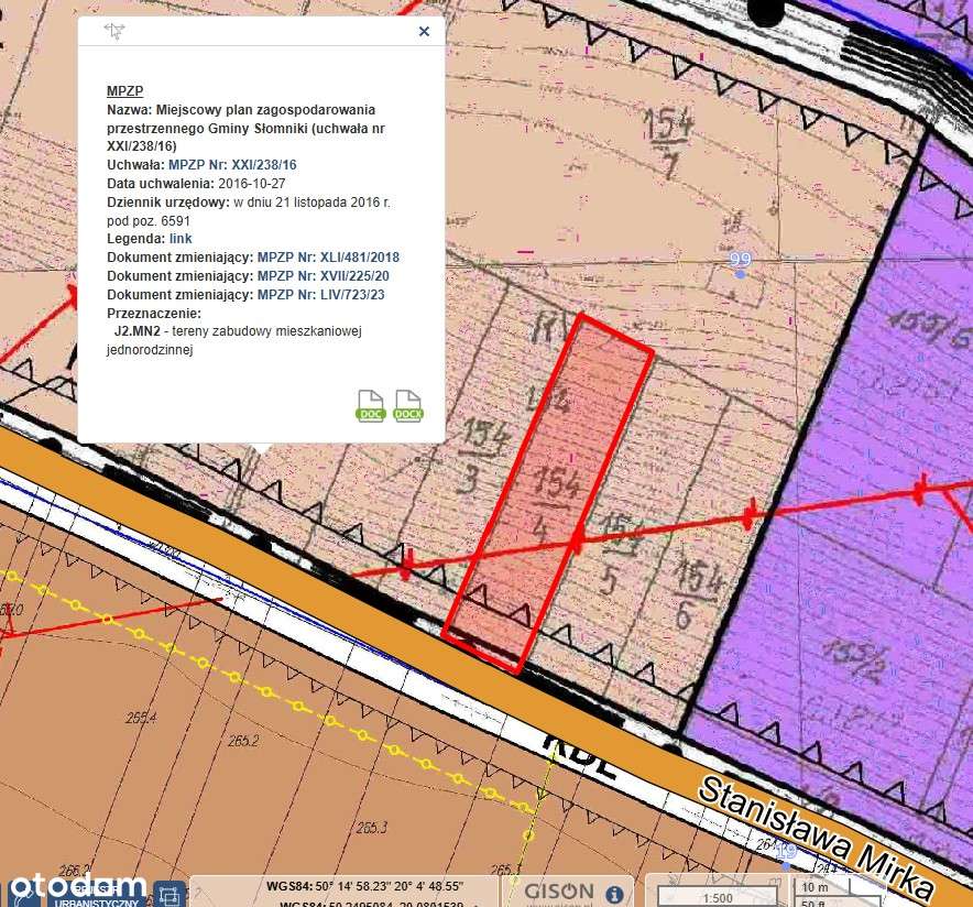 Działka budowlana 856 m² | MPZP | media | 78 000 zł-7