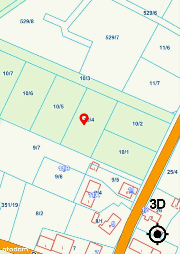 Działka z opcją powiększenia Rościsławice-1