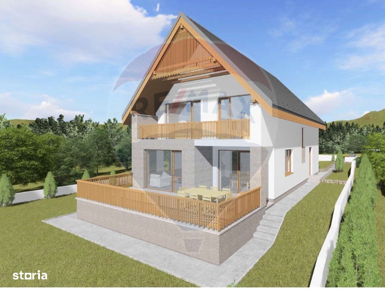 NOU! Casa individuala de vanzare in Salicea! 145 MP, 900 MP Teren - Imagine principală: 2/6