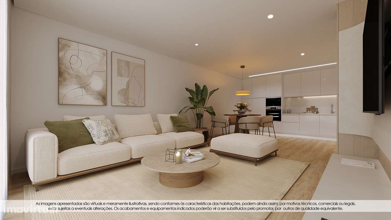 Apartamento T1+1 c/Varanda em Santa Marinha | Empreendimento Tanoeiros - Grande imagem: 5/18