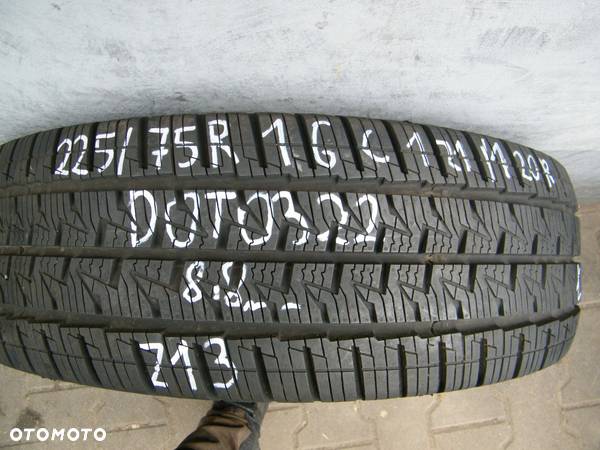 Z13 1xCAŁYROK 225/75R16C 121/120R CONTINENTAL VANCONTACT 4SEASON - 2