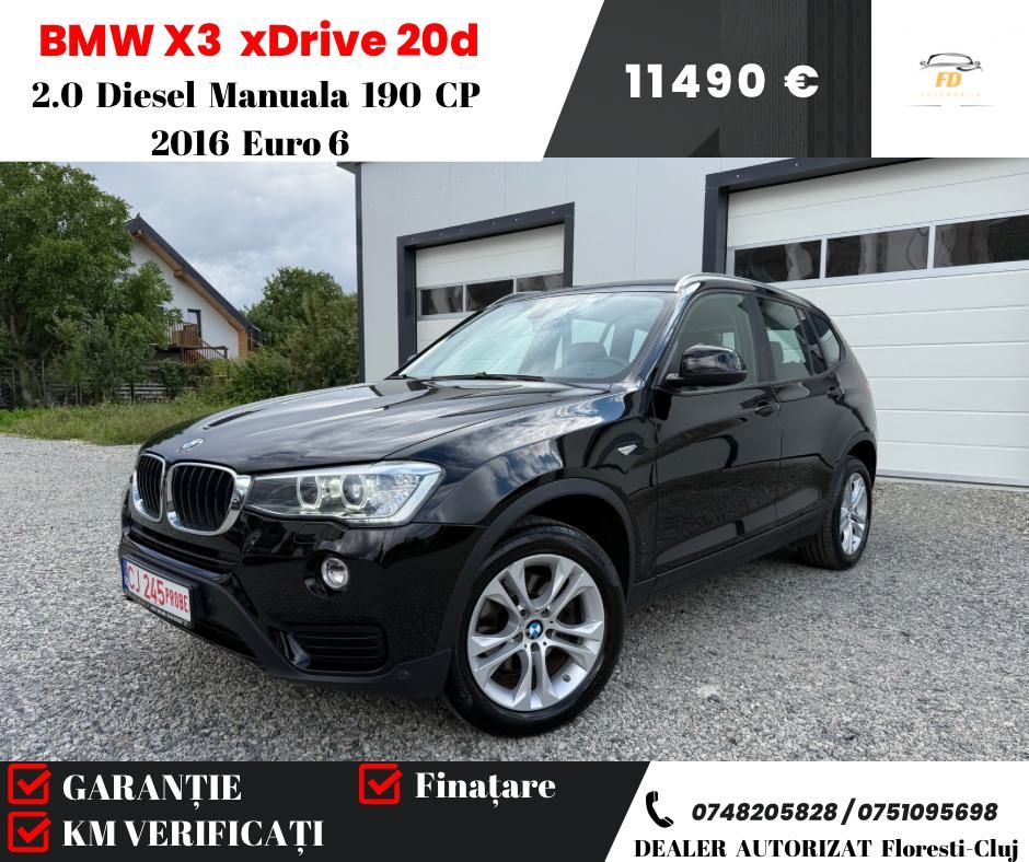 BMW X3 F25 [2010- 2017] xDrive20d 2016