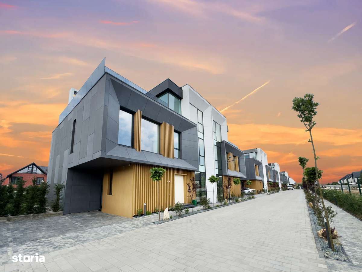 NEXO Nature Pipera-PROIECT FINALIZAT-Piscinā încaliztā-6camere-4 bai - Imagine principală: 4/25