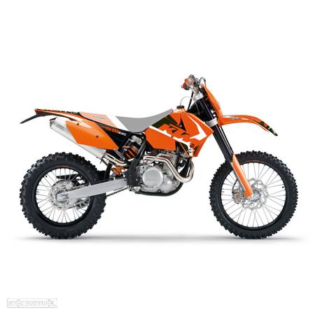 kit autocolantes blackbird dream 4 ktm exc / sx - 2