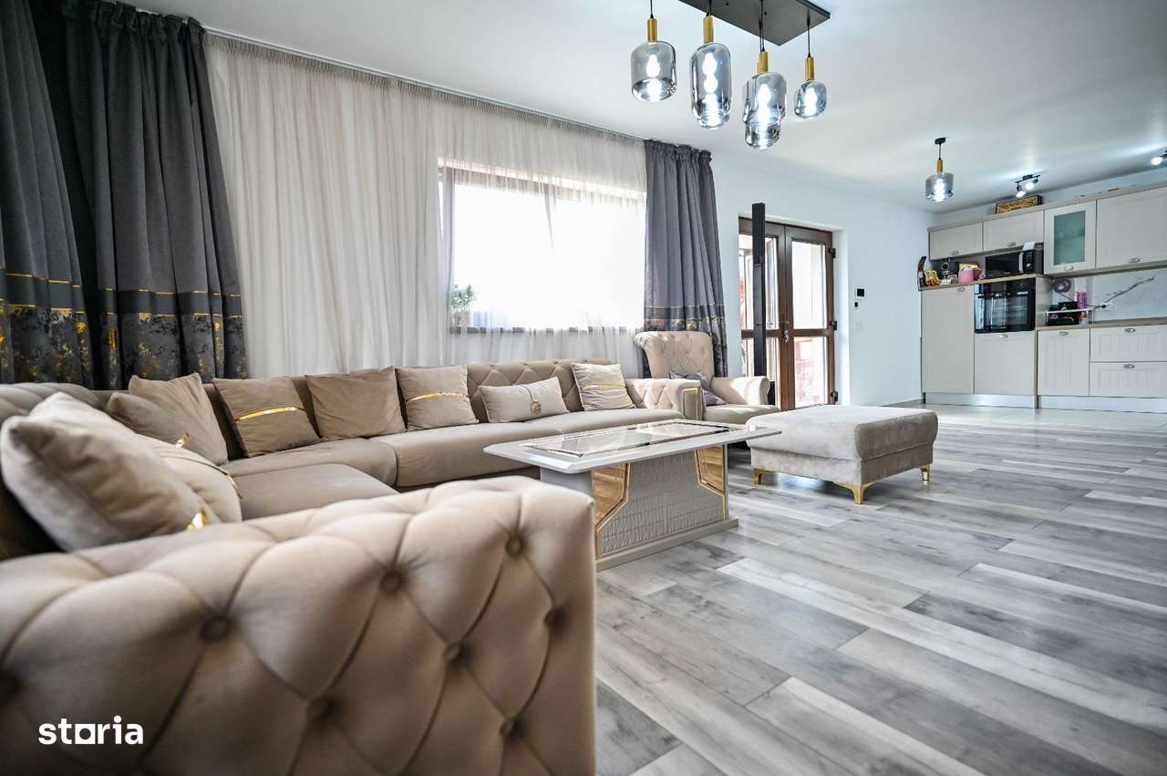 Casa individuală de vânzare Sânpetru, 5 camere, garaj, foișor, curte-1