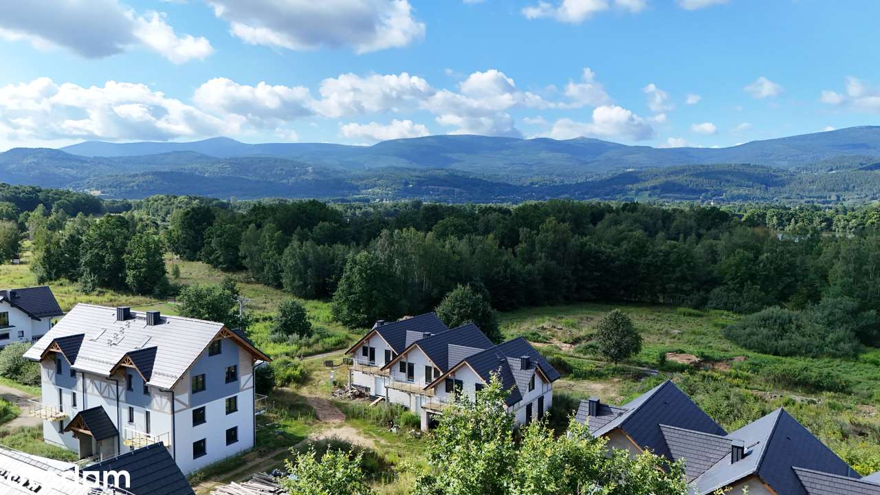 Nowe osiedle szeregówek z widokiem na Karkonosze - Cieplice-Zdrój - Pełny obrazek: 4/8