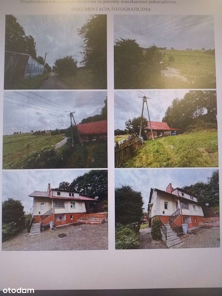 Syndyk sprzeda 1/4 udziału w domu i działce - Łupawa pow. słupski - Pełny obrazek: 1/4