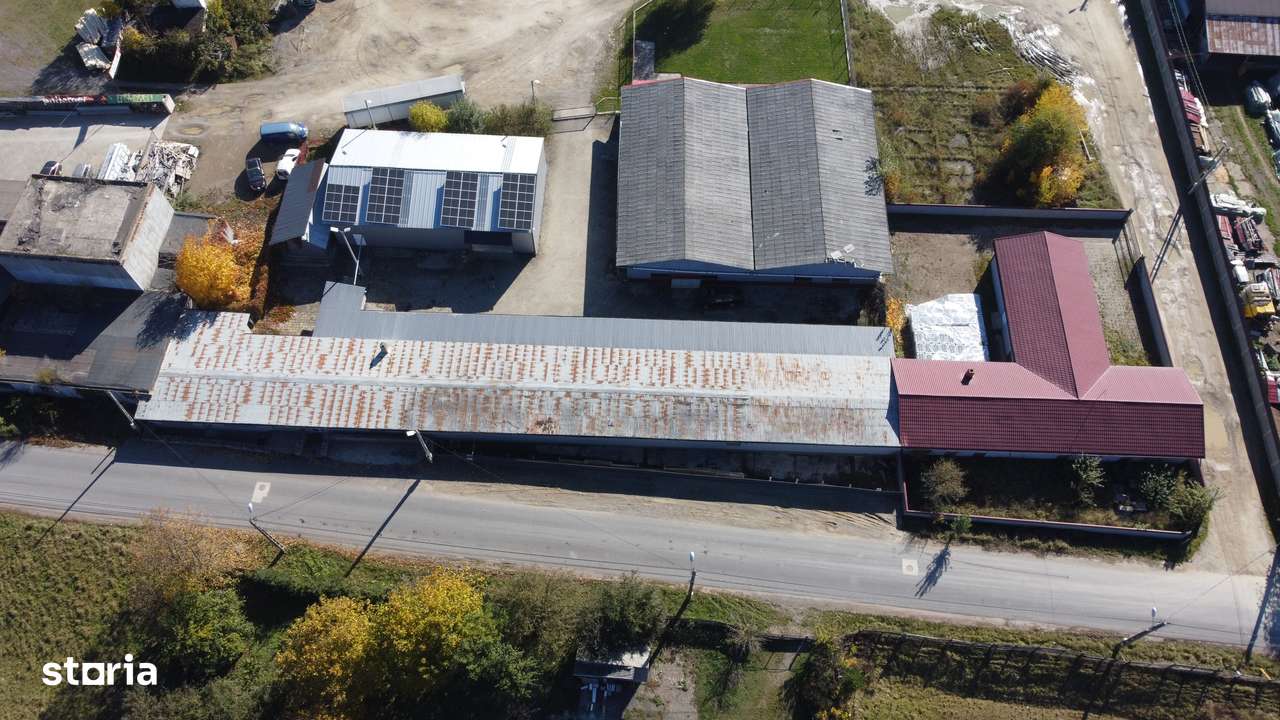 De vânzare hală si spatii birouri ,suprafețe depozitare Gura Humorului-0