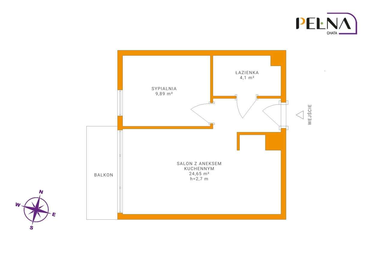 Gdańsk Letnica | 2 pokoje z widokiem na Polsat Plu-18