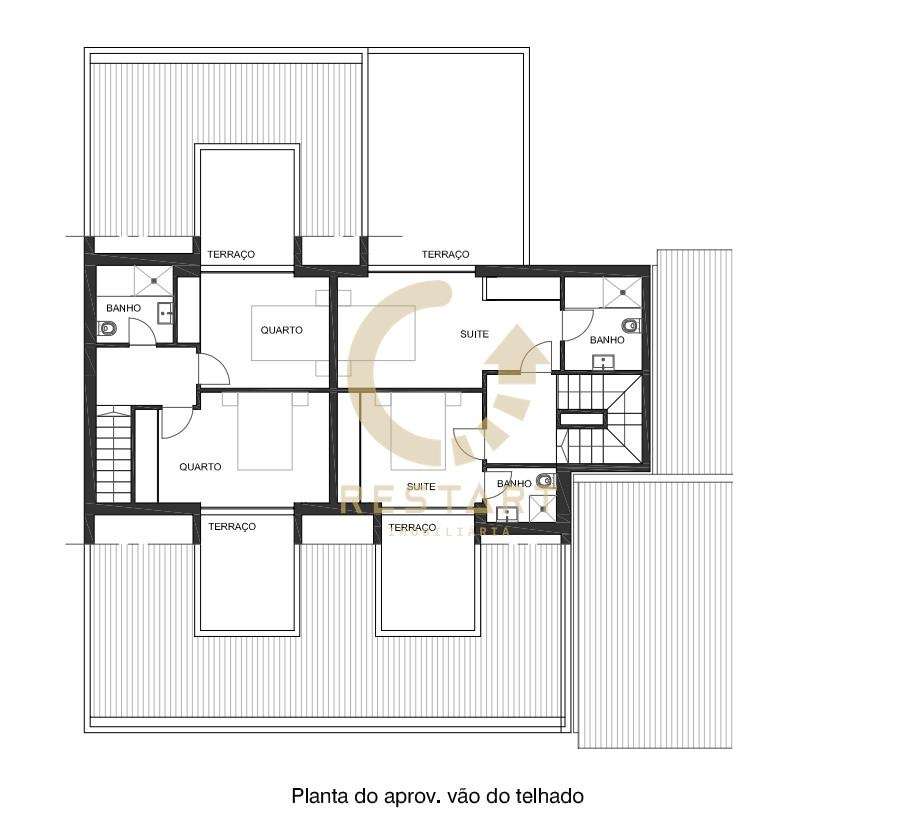 Terreno para construção de 6 apartamentos de tipologia T1 e T2-9