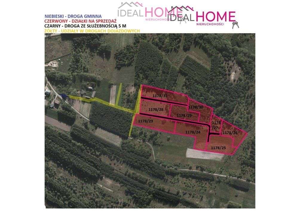 Sprzedam działkę 30,56a - Krzątka obok Nowej Dęby - Pełny obrazek: 4/18