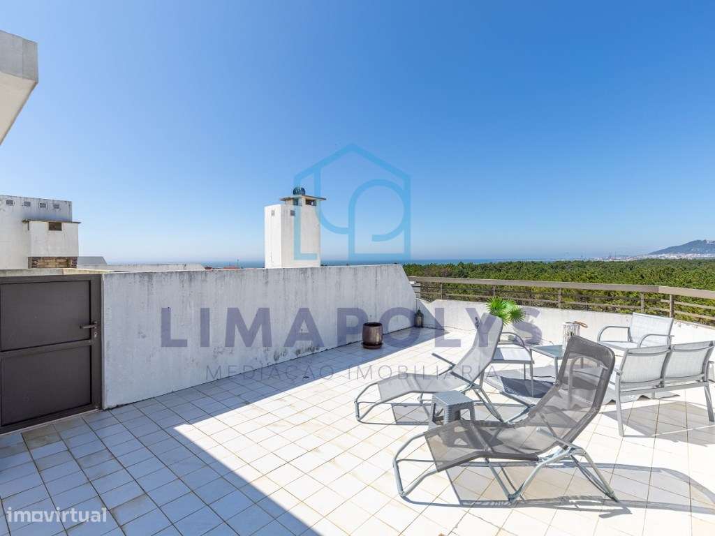 Bonito apartamento T1 com terraço privado-12