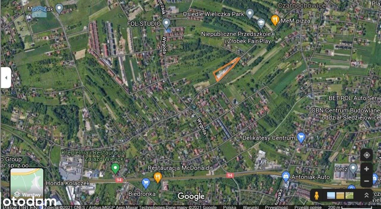 Wieliczka / Czarnochowice działka do wynajęcia - Pełny obrazek: 5/5