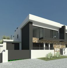 Terreno com Projeto e Construção de Moradia V4-Chave na Mão