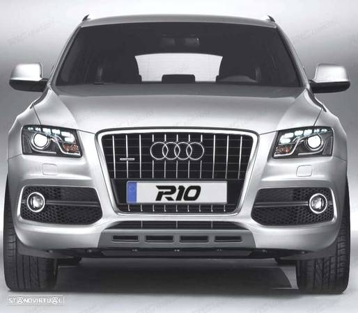 GRELHA FRONTAL PARA AUDI Q5 08-11 LOOK S-LINE COR CROMADO - 1