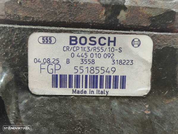 BOMBA INJETORA INJECTORA ALTA PRESSÃO BOSCH 0445010092 55185549 OPEL CORSA C 1.3 CDTI 16V 70CV Z13DT - 8