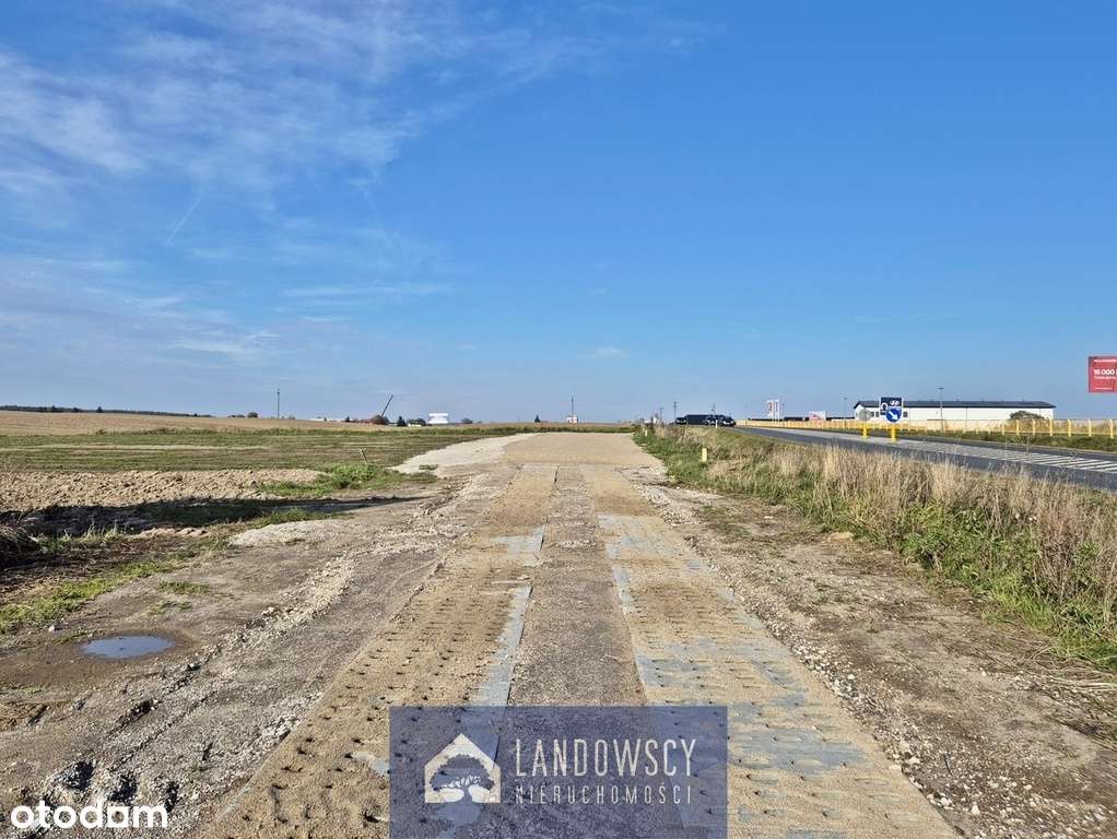 Działka przemysłowa przy drodze wojewódzkiej - Pełny obrazek: 5/20