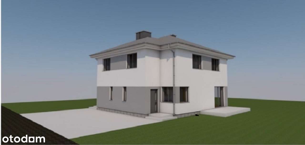 Dom nowy Gołuski przy Plewiskach