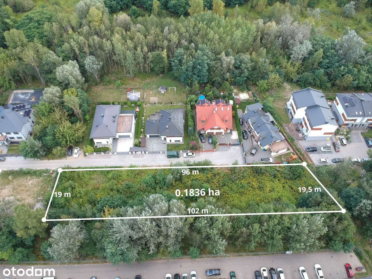 Działka inwestycyjna 1836 m² z opcją powiększenia do 0,9 ha-5