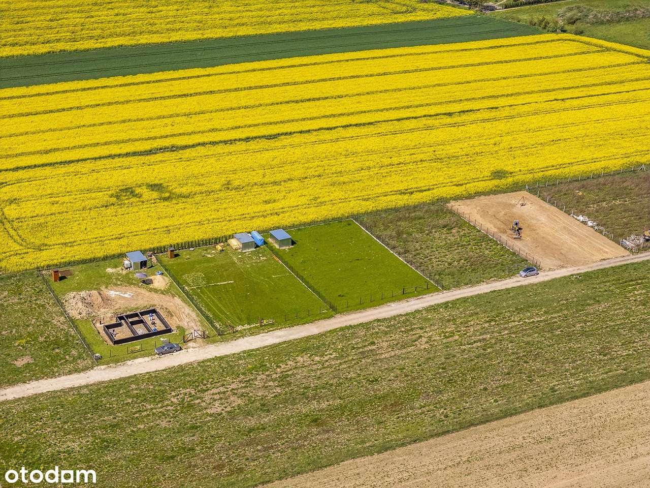 Działka budowlana, Widzew Nowosolna Andrespol Łódź 5 min - Pełny obrazek: 1/4