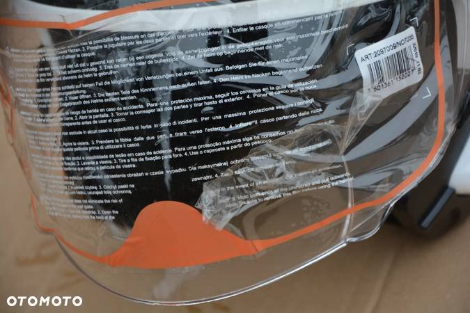 Kask motocyklowy    rozmiar M Ride NOWY - 5