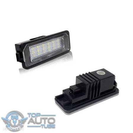 Lampi led fara eroare numar inmatriculare Passat B6 CC Golf Polo/Skoda - 4