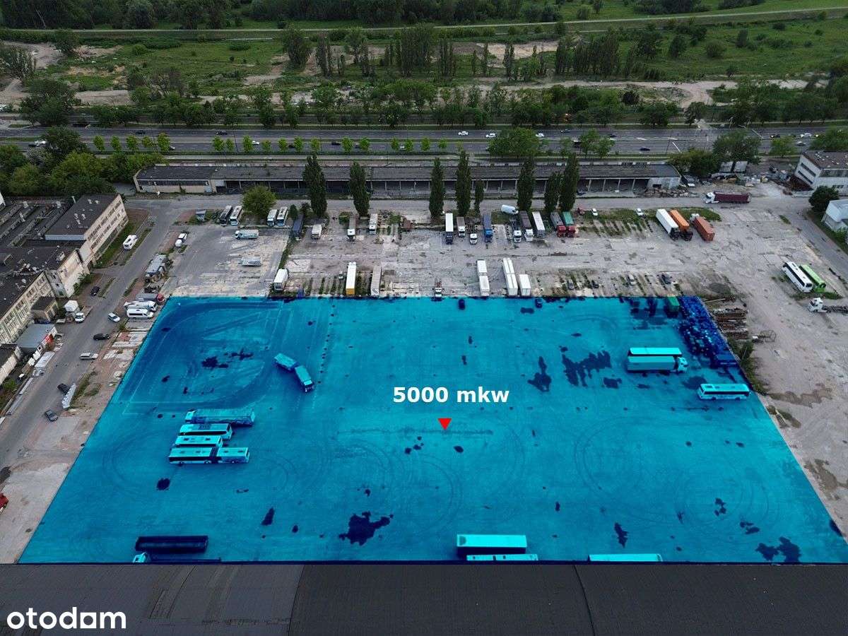 Do wynajęcia działka przemysłowa 5000 mkw