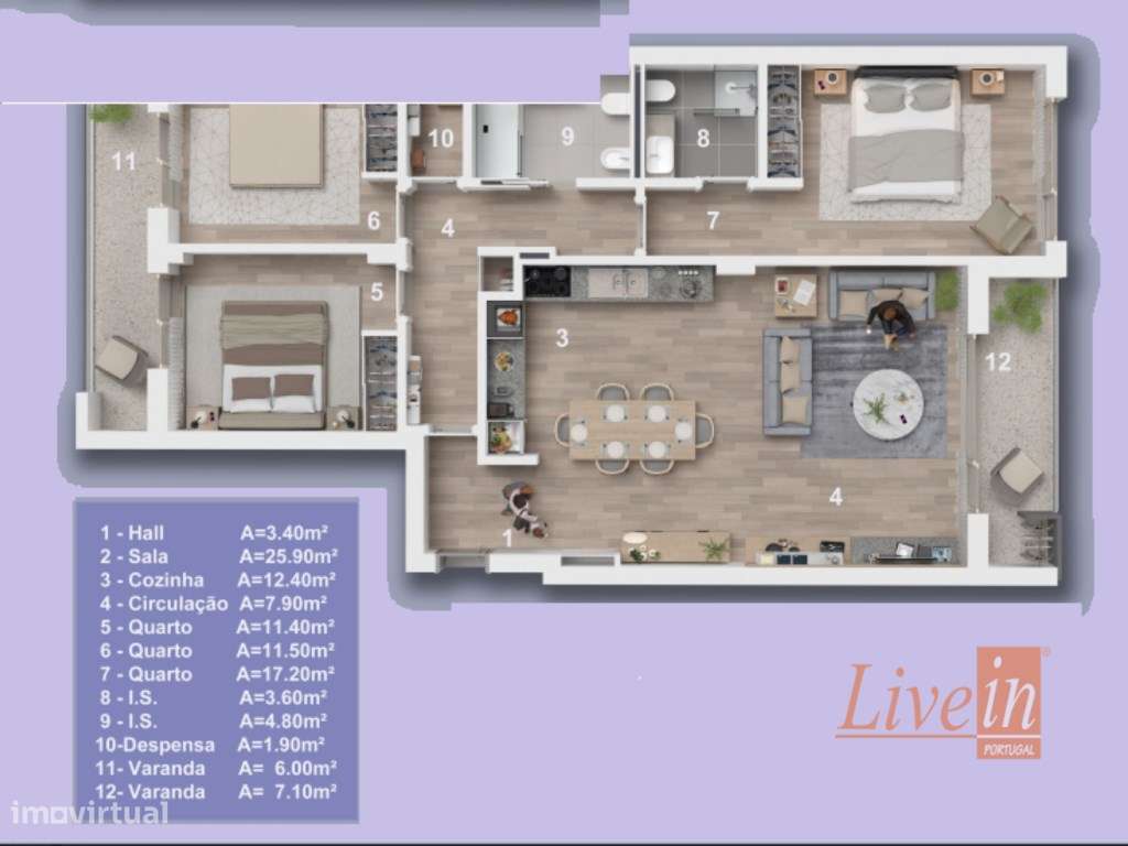 Apartamento T3 Novo Centro de Mafra-22