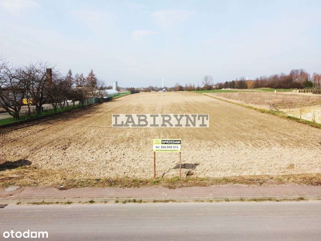 Mykanów, ul. Zielona, 1000m2, wymiary 29m x 35m-10