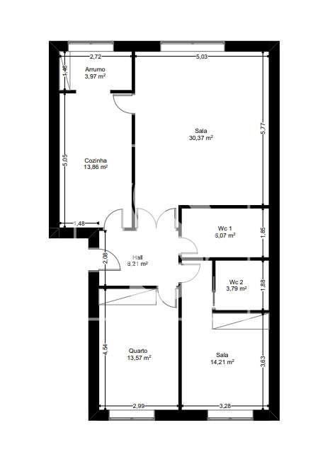 Apartamento T2 Venda em Perafita, Lavra e Santa Cruz do Bispo,Matosinh-21