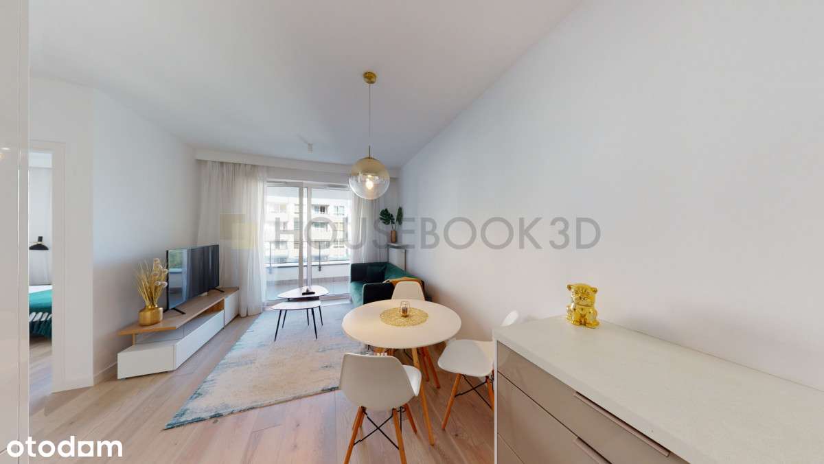 2 pokoje przy centrum biznesowym Mokotowa-14