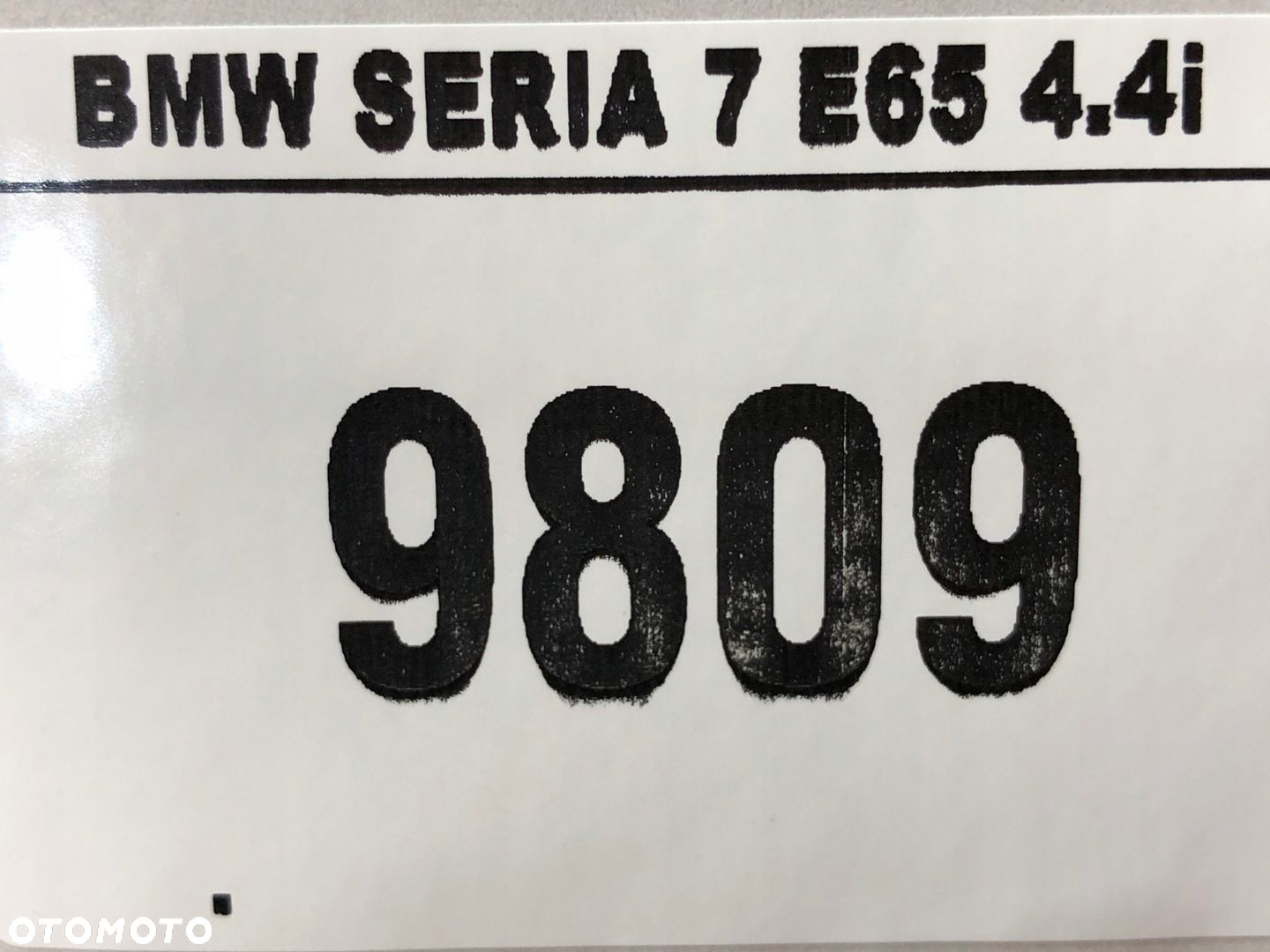 BMW 7 E65 LICZNIK ZEGARY EU BENZYNA 4.4I AUTOMAT - 12