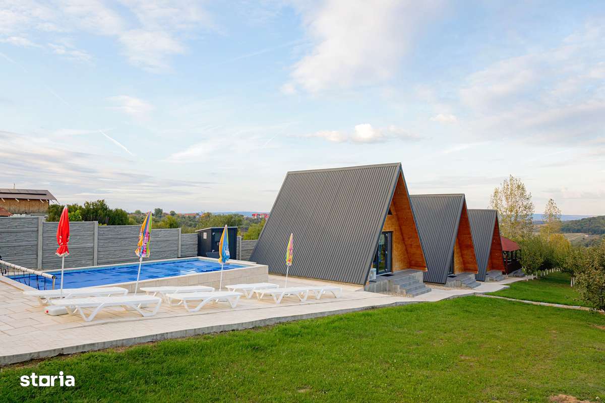 De vânzare – Business la cheie și casă rezidențială „Wild A-frame"-0